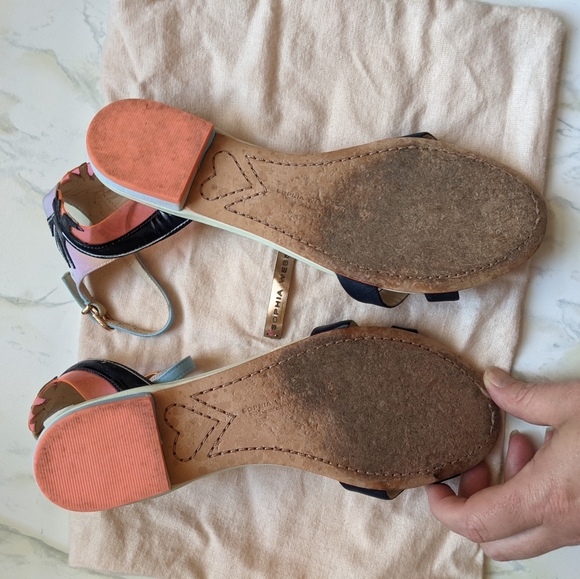 Sophia Webster Malibu Palm Sandals 38.5 - Picture 2 of 3